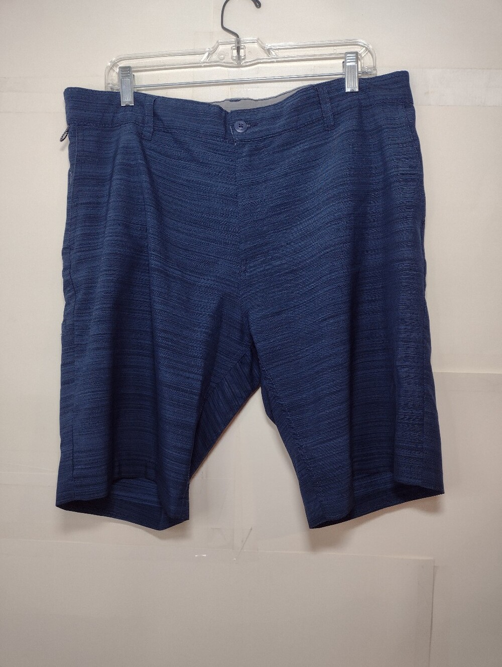 Ron Jon Surfshop Men's Blue Textured Stretch Shorts (36)